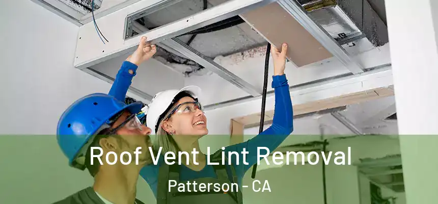  Roof Vent Lint Removal Patterson - CA